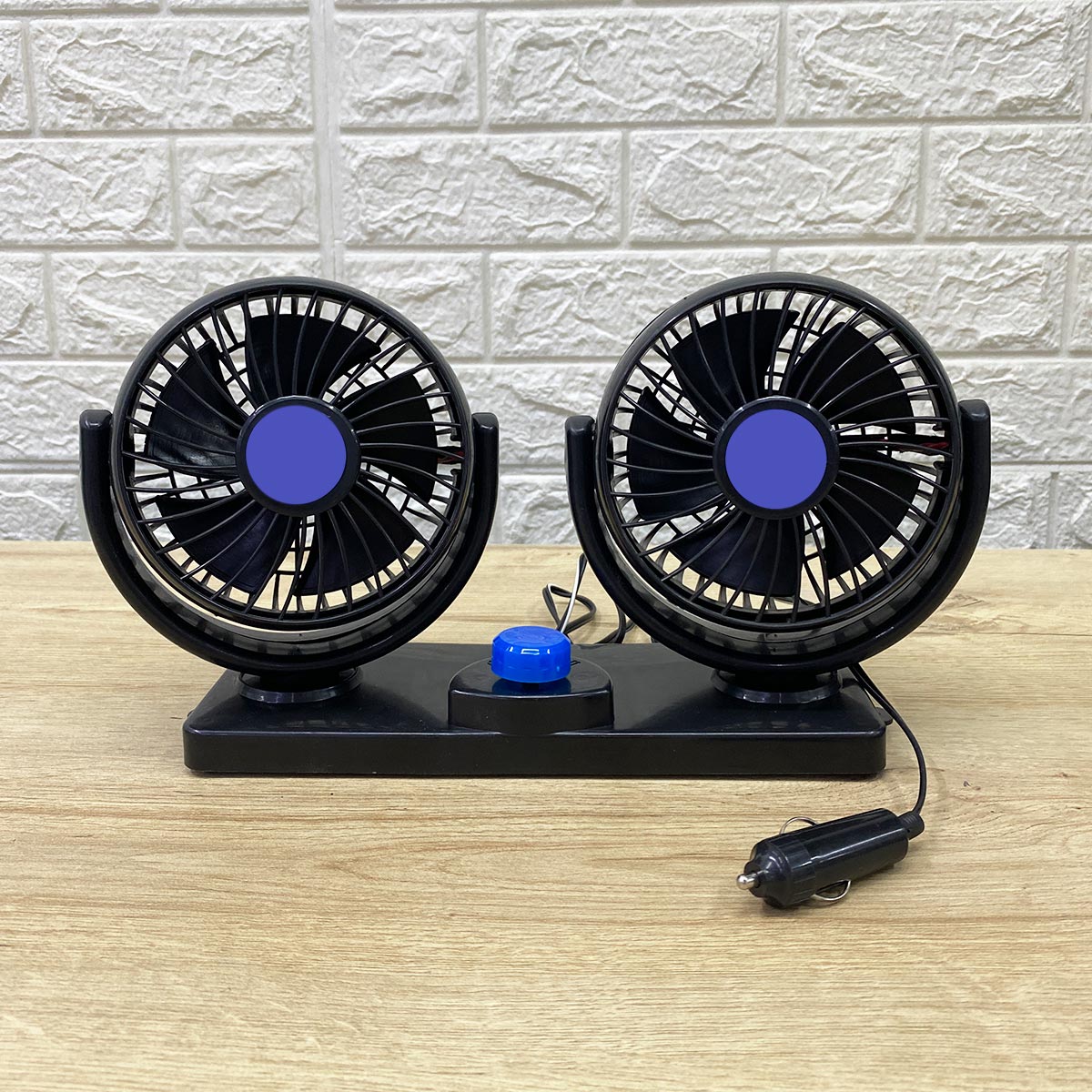 Miniatura 8 de Ventilador Doble 360° Vehiculo MARS-918